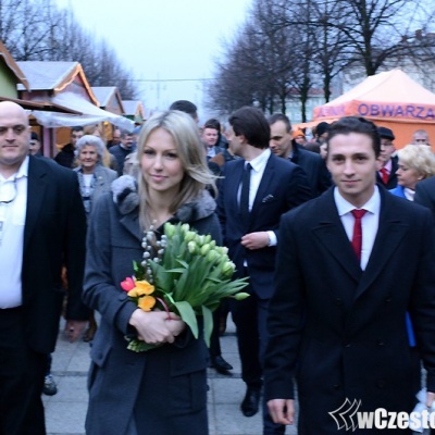 Magdalena Ogórek w Sosnowcu i Częstochowie